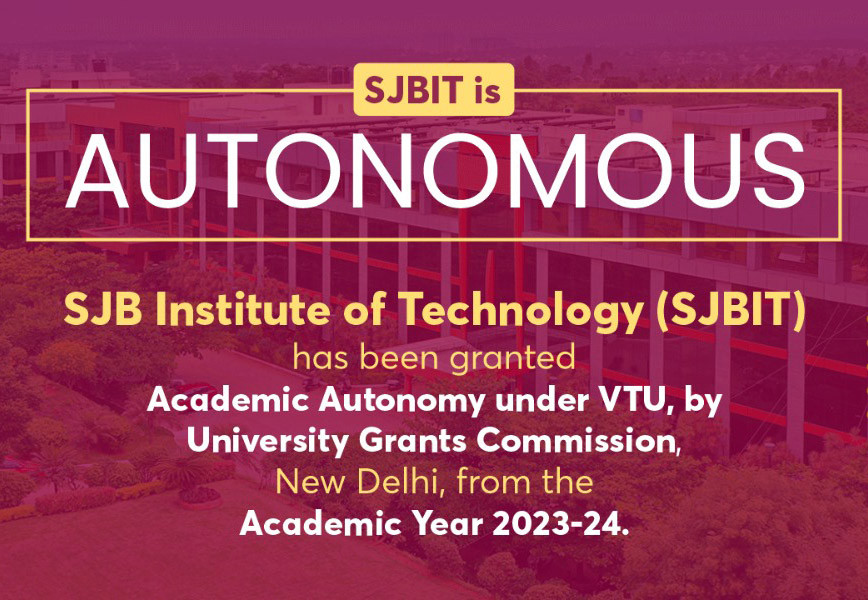 SJB Institute Of Technology | An Autonomous Institute Under ...